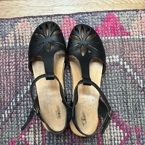 Swedish Hasbeens lacy sandal